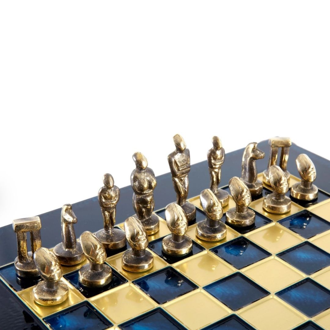 Exkluzív fém sakk – Küklád