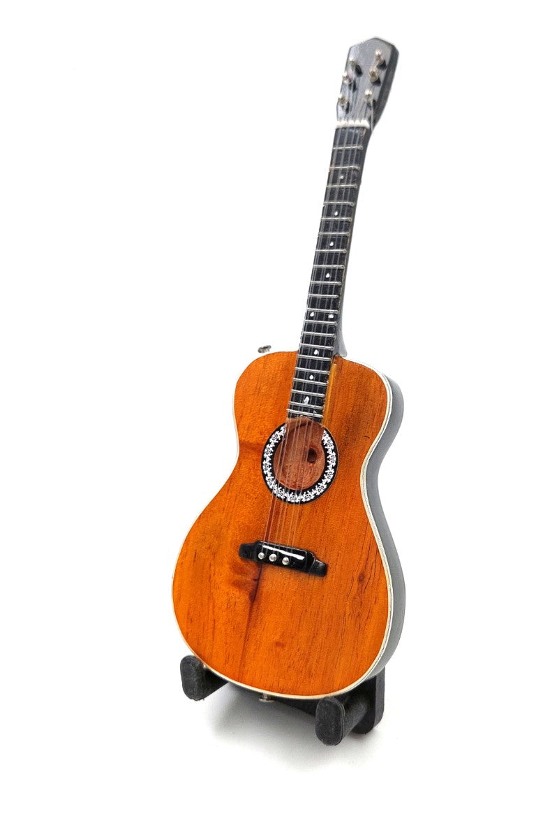 Mini klasszikus gitár 15cm Paco de Lucia stílus