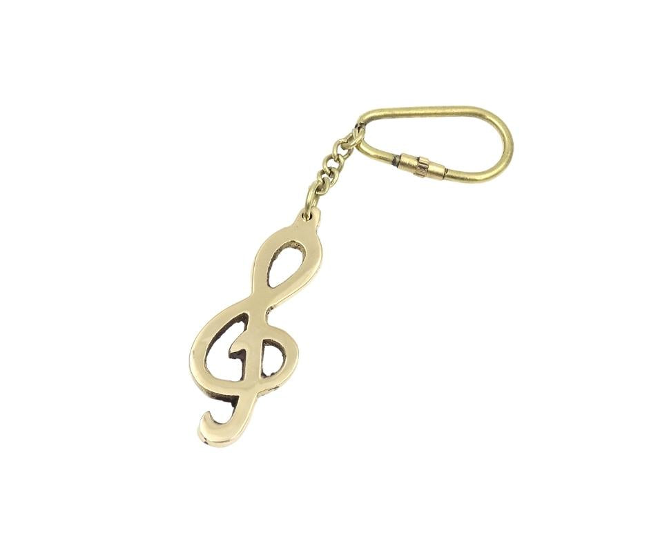 Violinkulcs kulcstartó