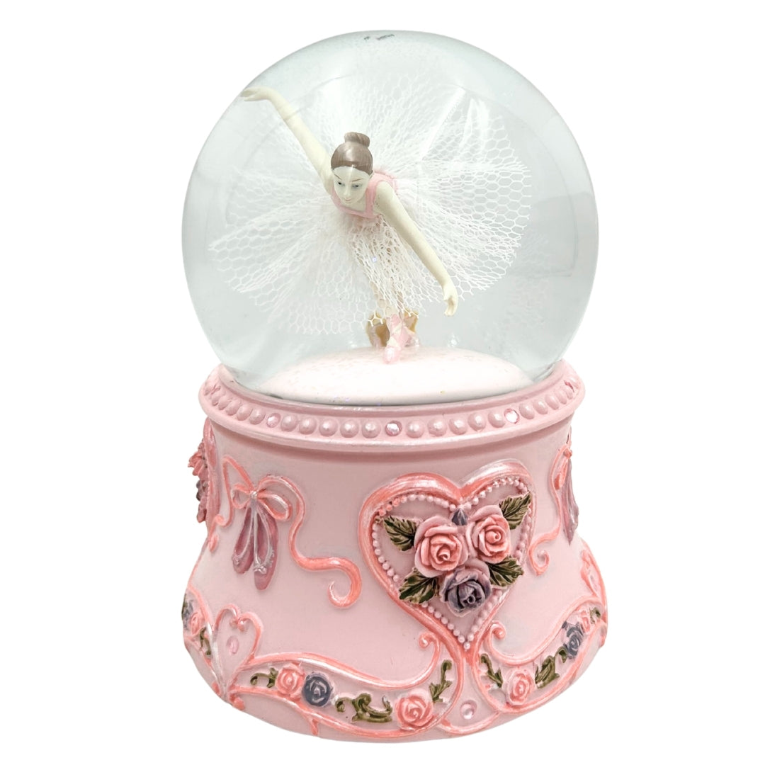 Táncoló balerina zenélődoboz 15 cm