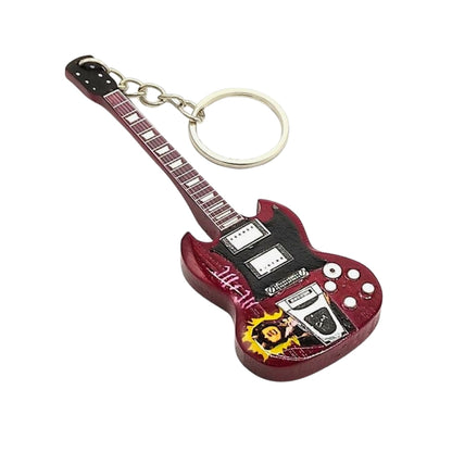 AC/DC gitár kulcstartó - Angus Young - Emlék
