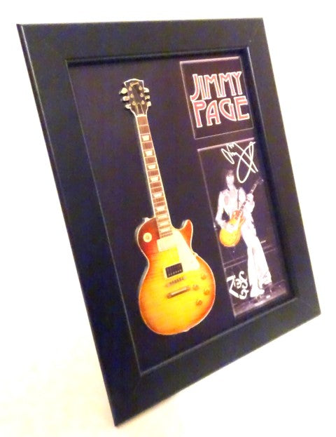 Jimmy Page mini gitár keretben