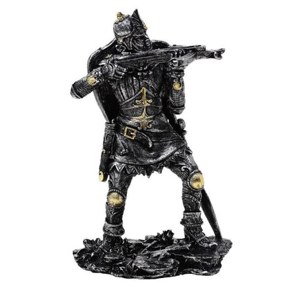 Középkori lovag számszeríjjal figura 20 cm