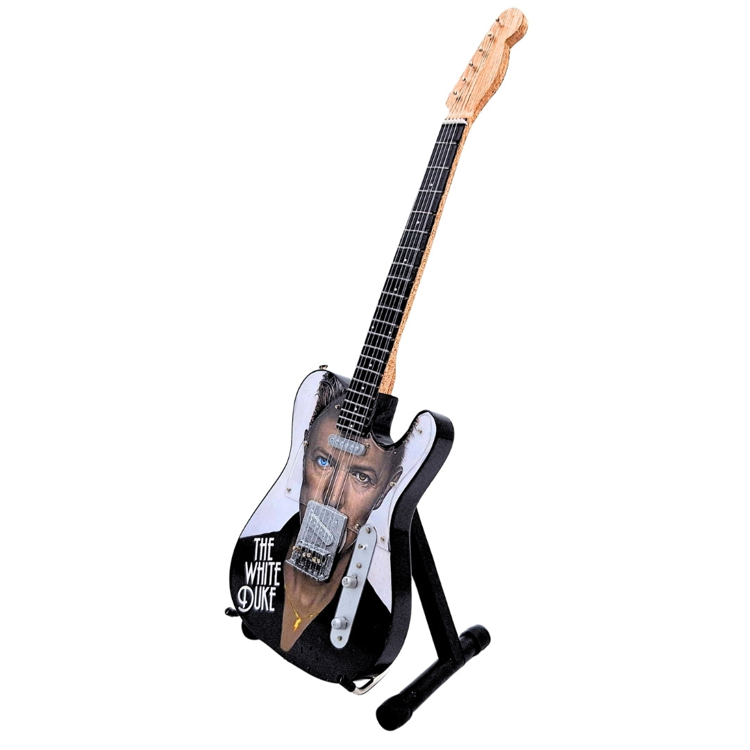 David Bowie ihlette mini gitár