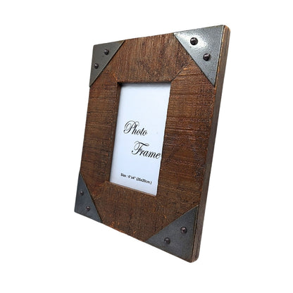 Fa képkeret 10x15 cm vintage - mangófa