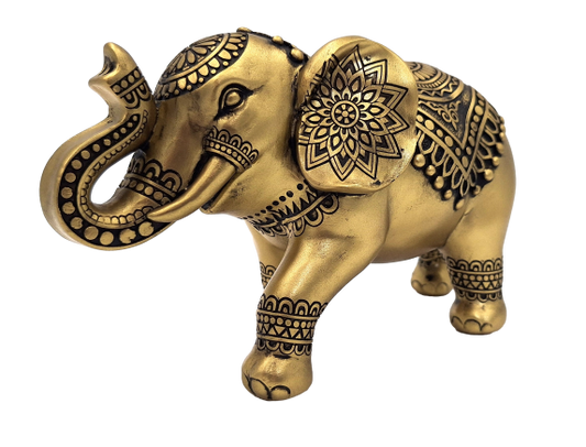Szerencsehozó elefánt - díszfigura -