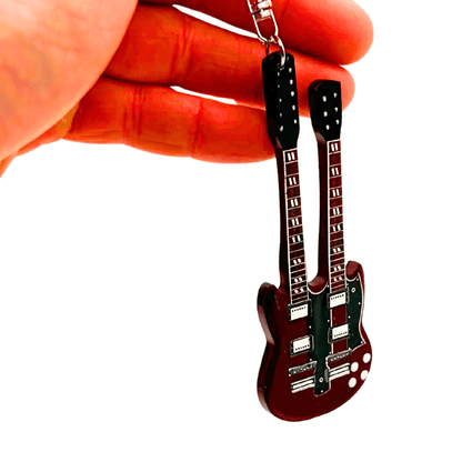 Led Zeppelin gitár kulcstartó - Jimmy Page