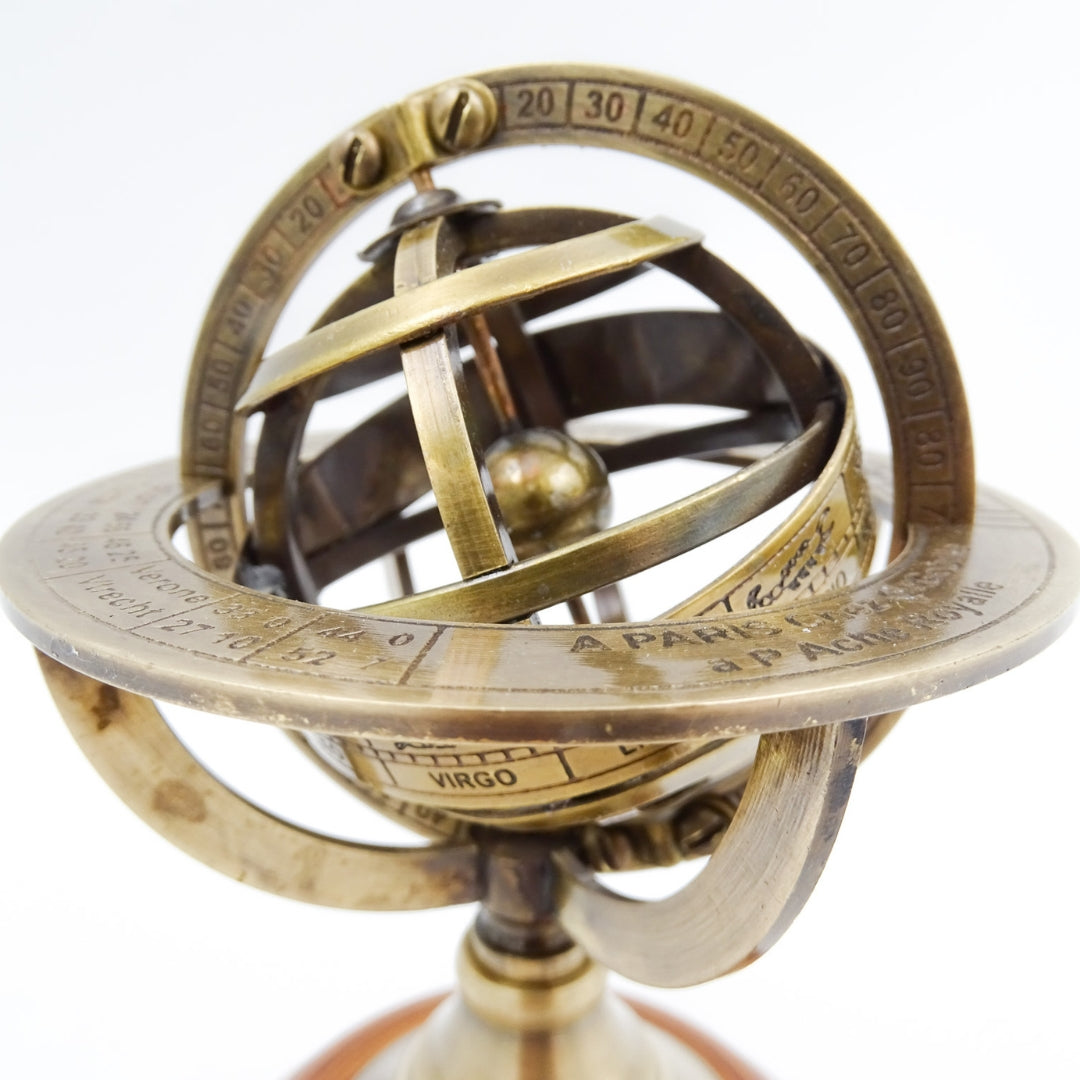 Kis sárgaréz asztroláb