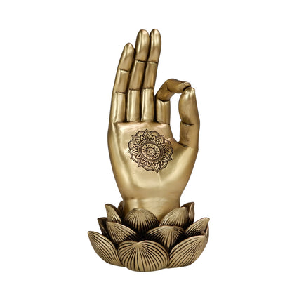 Mudra OM - Dekoratív figura