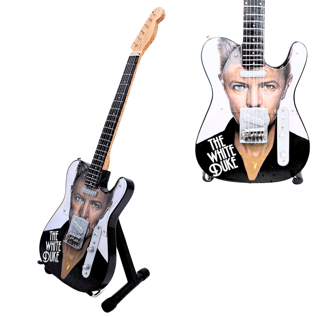 David Bowie ihlette mini gitár