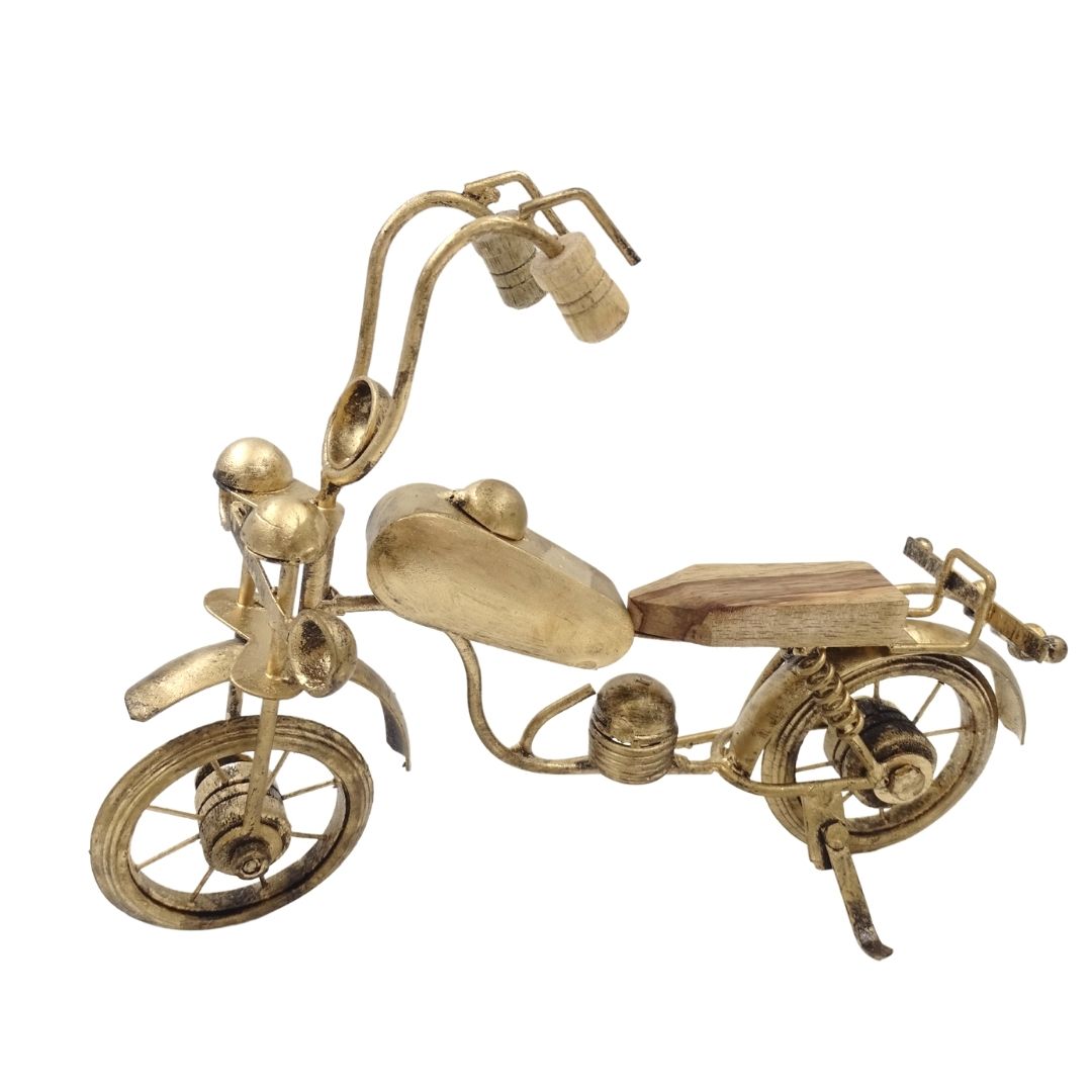 Klasszikus fém motorbicikli modell