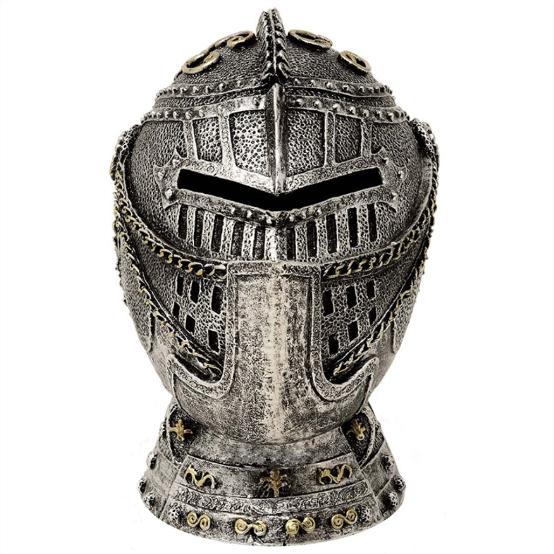 Dekoratív lovagsisak persely