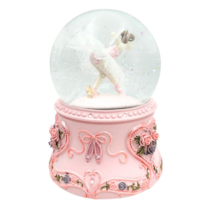 Táncoló balerina zenélődoboz 15 cm