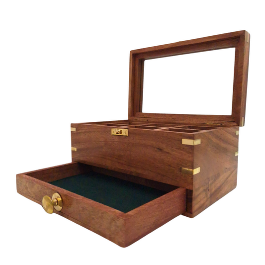 Ékszerdoboz - rendszerező 21,6 x 14,6 x 10,15 cm