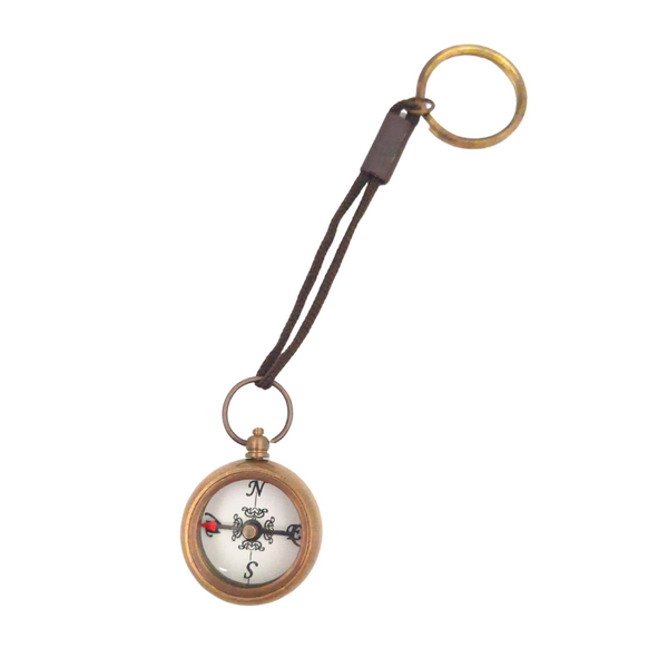 Iránytű kulcstartó – ajándék utazónak