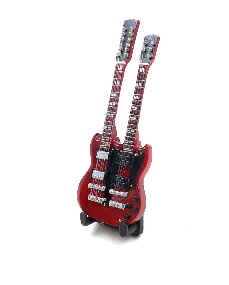 Mini gitár 15 cm - Jimmy Page stílusú