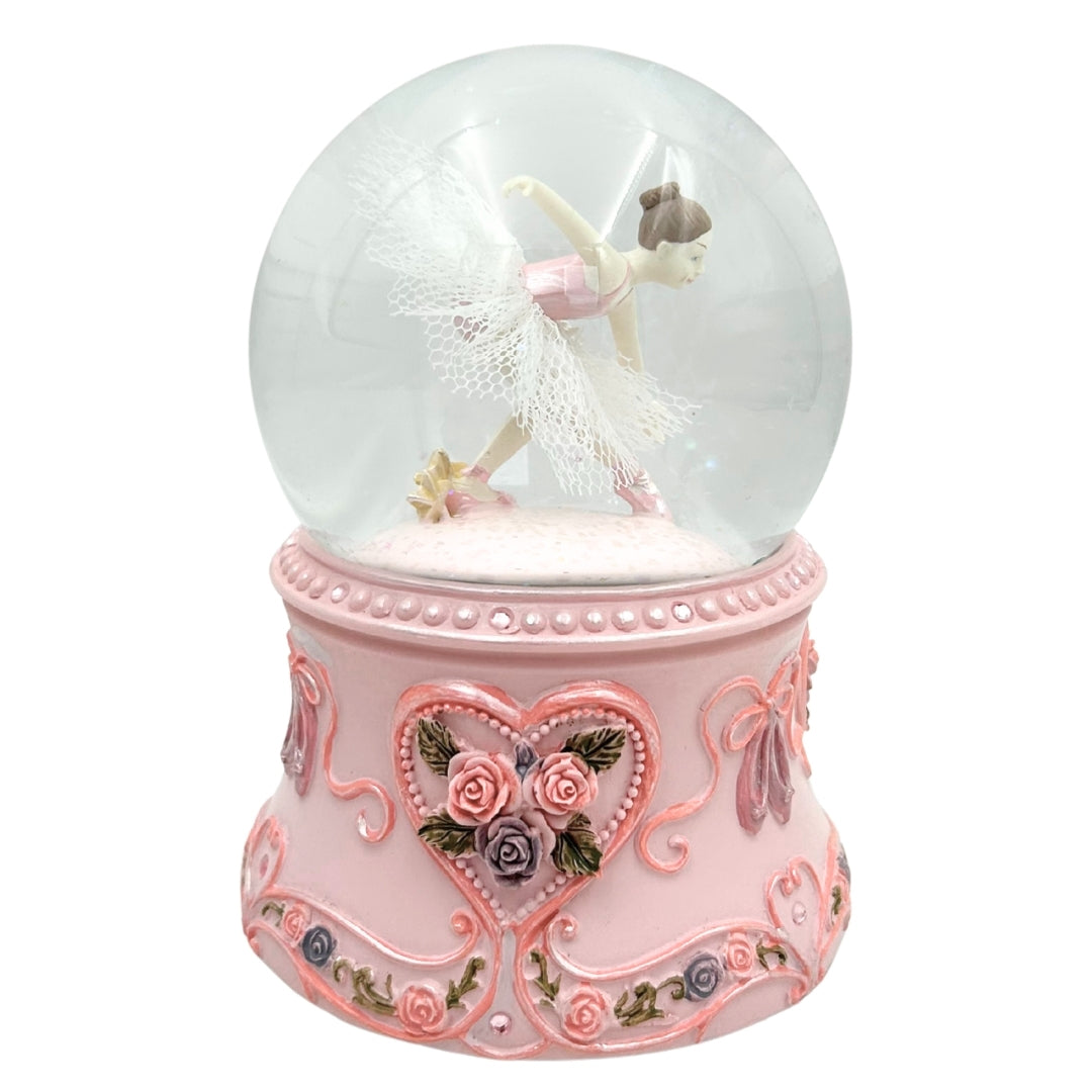 Táncoló balerina zenélődoboz 15 cm