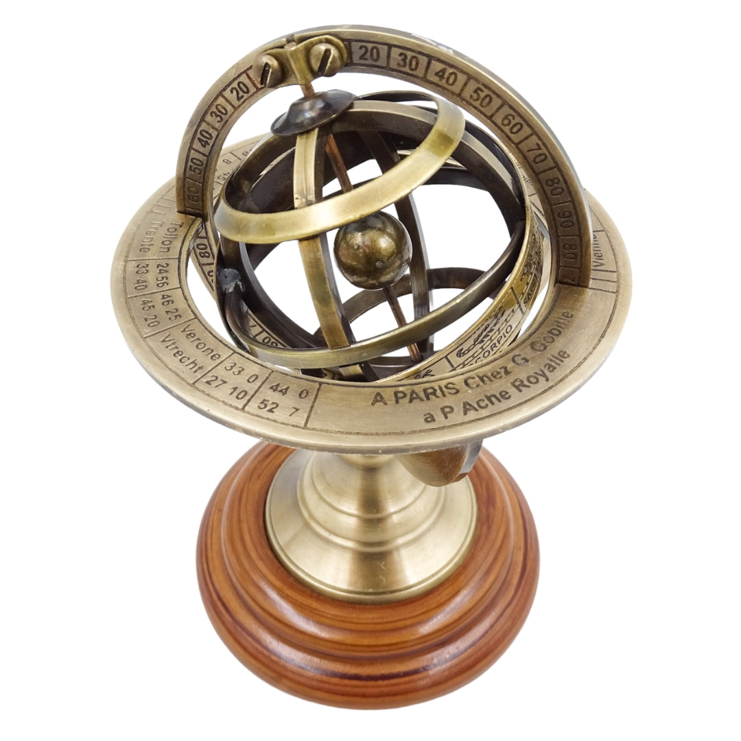 Kis sárgaréz asztroláb