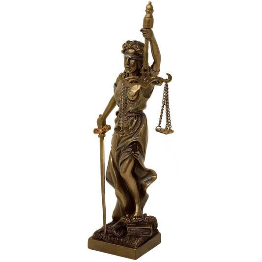 Themis, az Igazság Istennője figura 20 cm - Tökéletes ajándék ügyvédnek