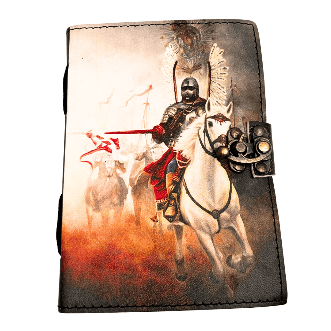 Bőr füzet Retro Napló Huszár Hazafias – 200 oldal