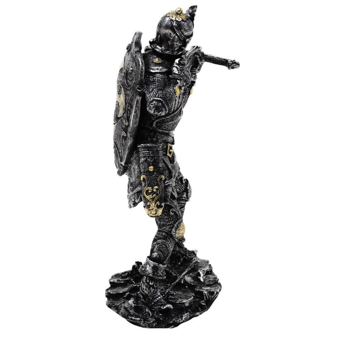 Középkori lovag számszeríjjal figura 20 cm