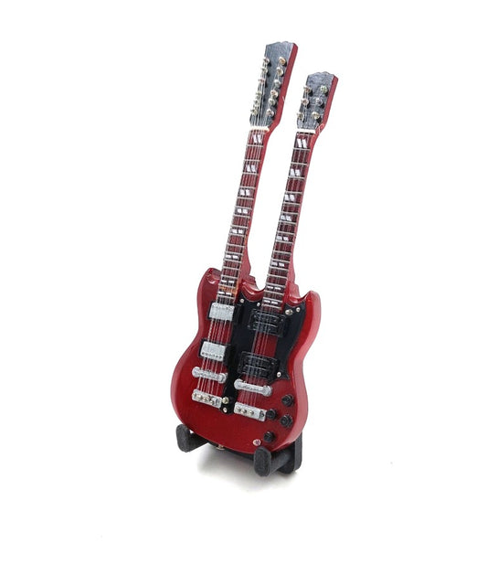 Mini gitár 15 cm - Jimmy Page stílusú