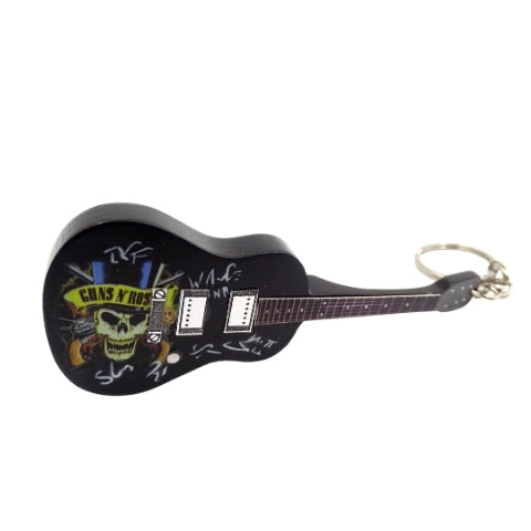 Guns N' Roses Emlék gitár kulcstartó