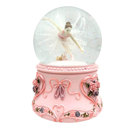 Táncoló balerina zenélődoboz 15 cm