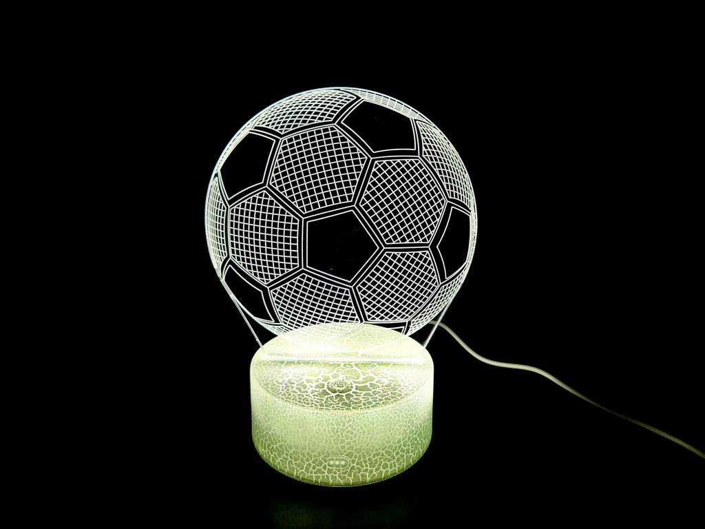 Éjszakai lámpa - Futball - 3 szín