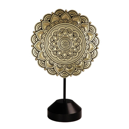 Ovális Mandala figura - Buddhista dekoráció - 35cm
