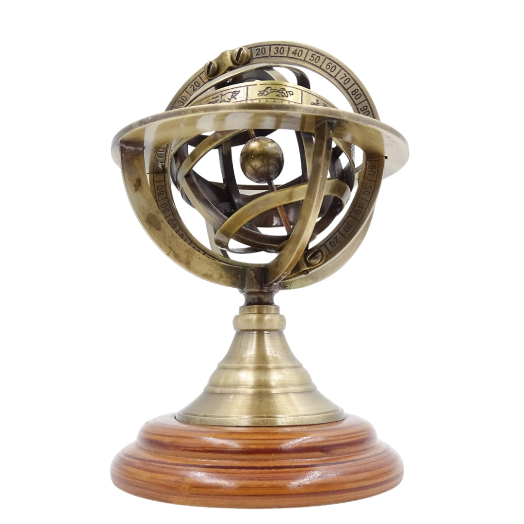 Kis sárgaréz asztroláb