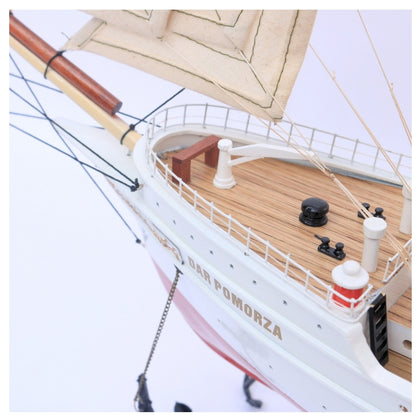 Dar Pomorza vitorláshajó modell - 82 cm