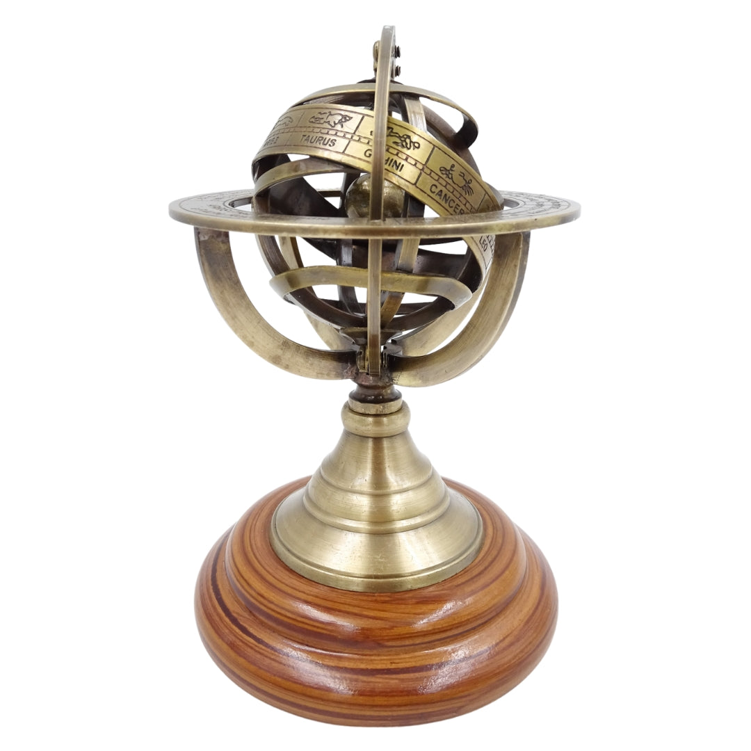 Kis sárgaréz asztroláb