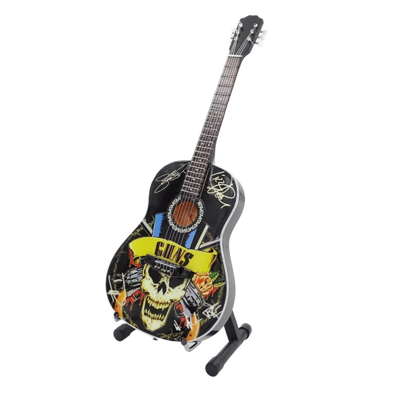 Mini gitár Guns N' Roses tisztelgés