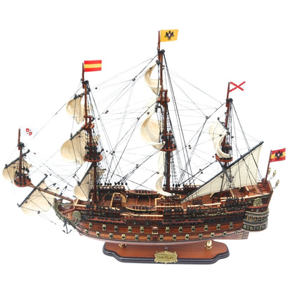 San Felipe vitorláshajó modell - 80 cm
