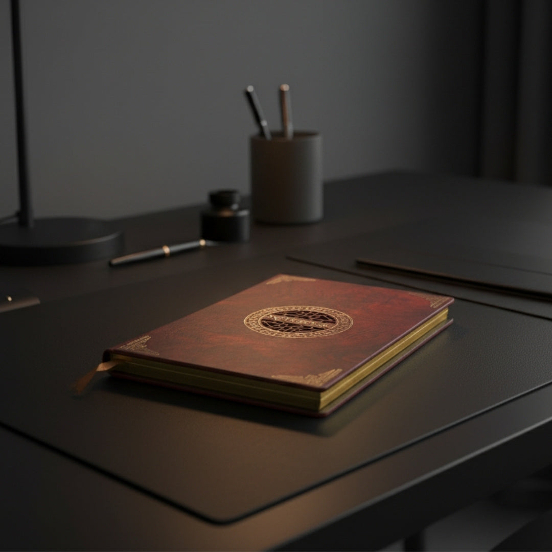 Elegáns A5 Prémium Füzet Fa Borítóval