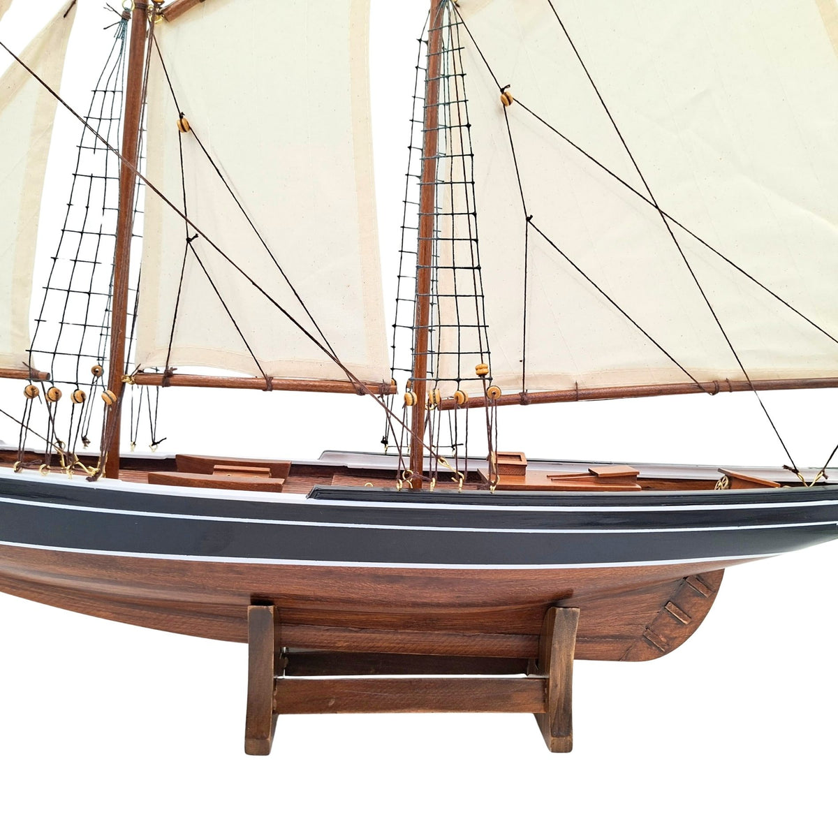 Bluenose sóner modell – tengerészeti dekoráció – 78 cm