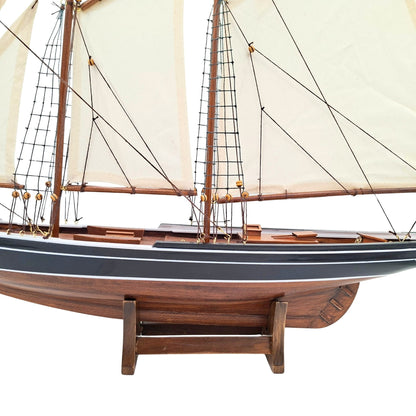 Bluenose sóner modell – tengerészeti dekoráció – 78 cm
