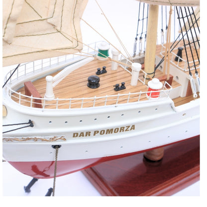 Dar Pomorza vitorláshajó modell - 82 cm