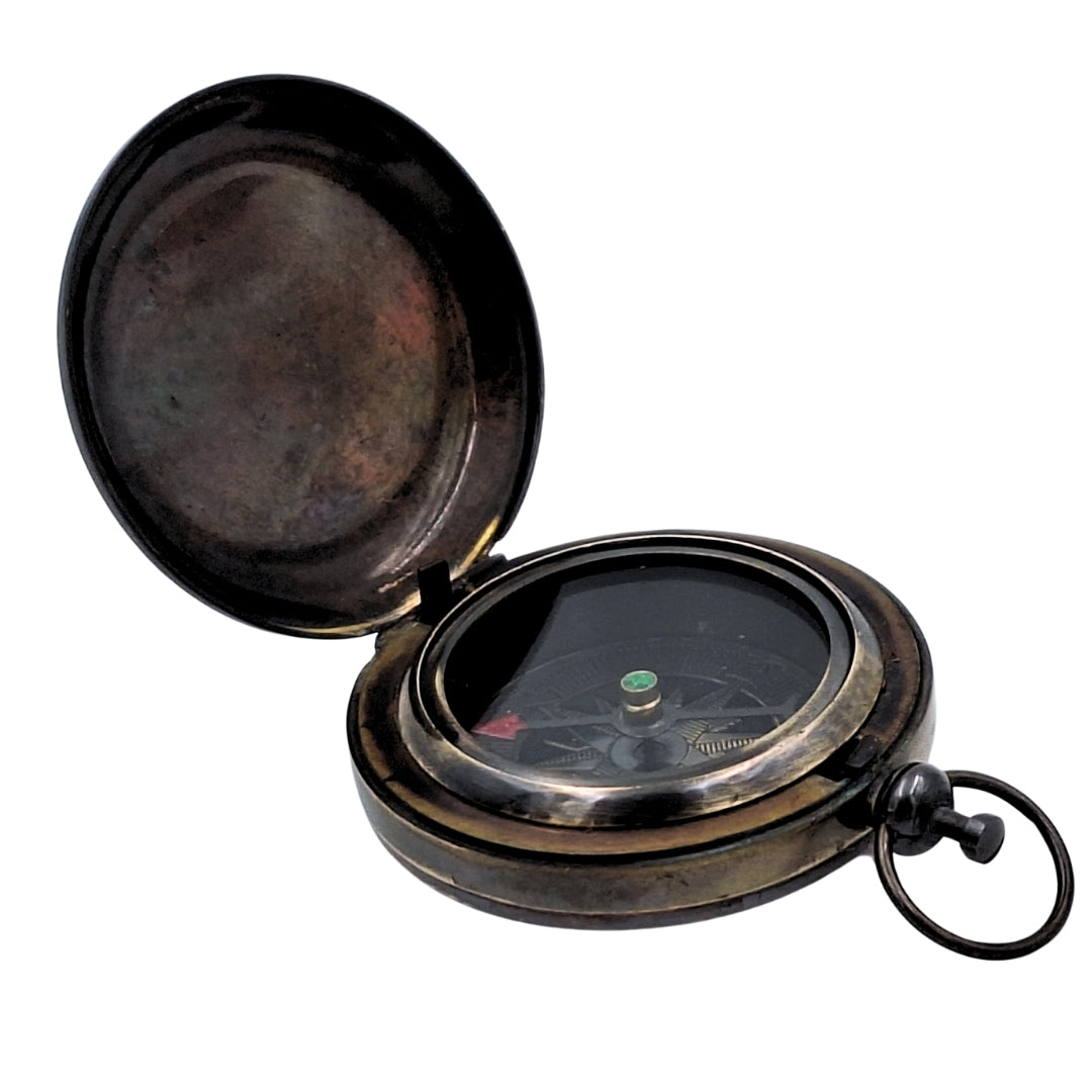 Turista iránytű antik kivitelben