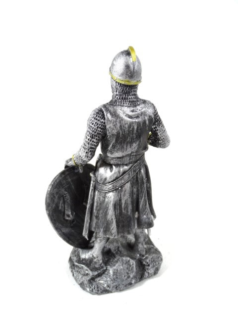 Lovag - Keresztes lovag - Dekoratív figura - Magasság 18cm