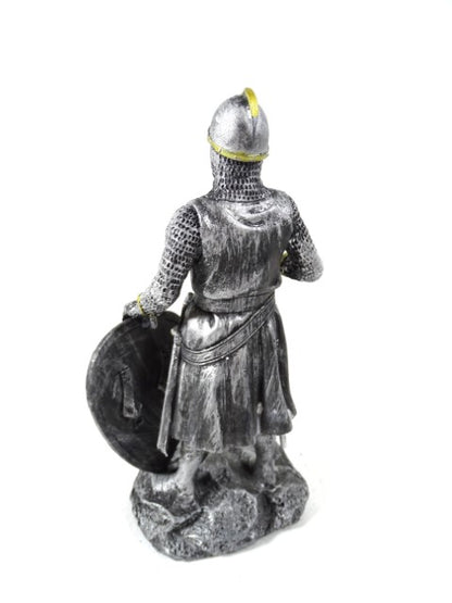 Lovag - Keresztes lovag - Dekoratív figura - Magasság 18cm