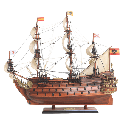 San Felipe vitorláshajó modell - 45 cm