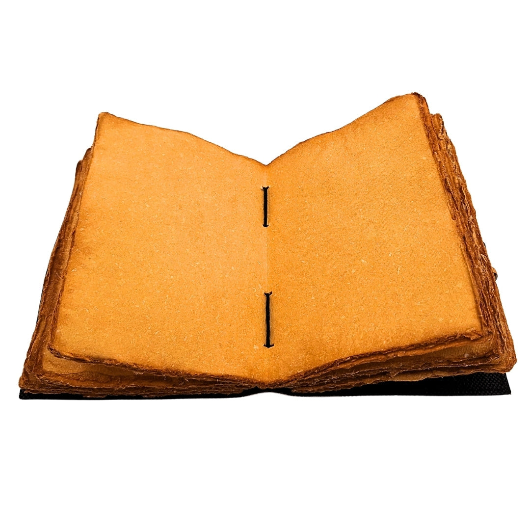 Bőr notesz Vintage Retro Fa és Hold 200 oldal