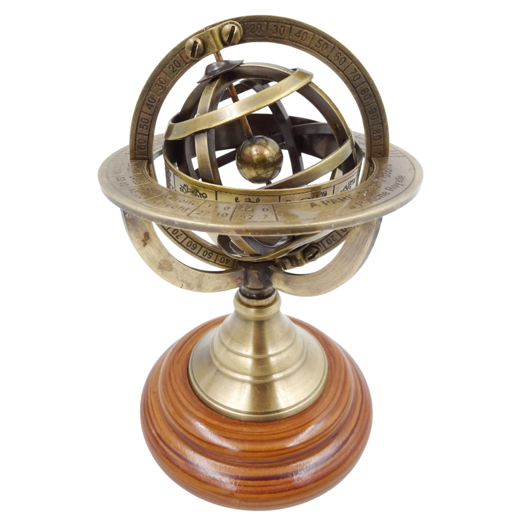 Kis sárgaréz asztroláb