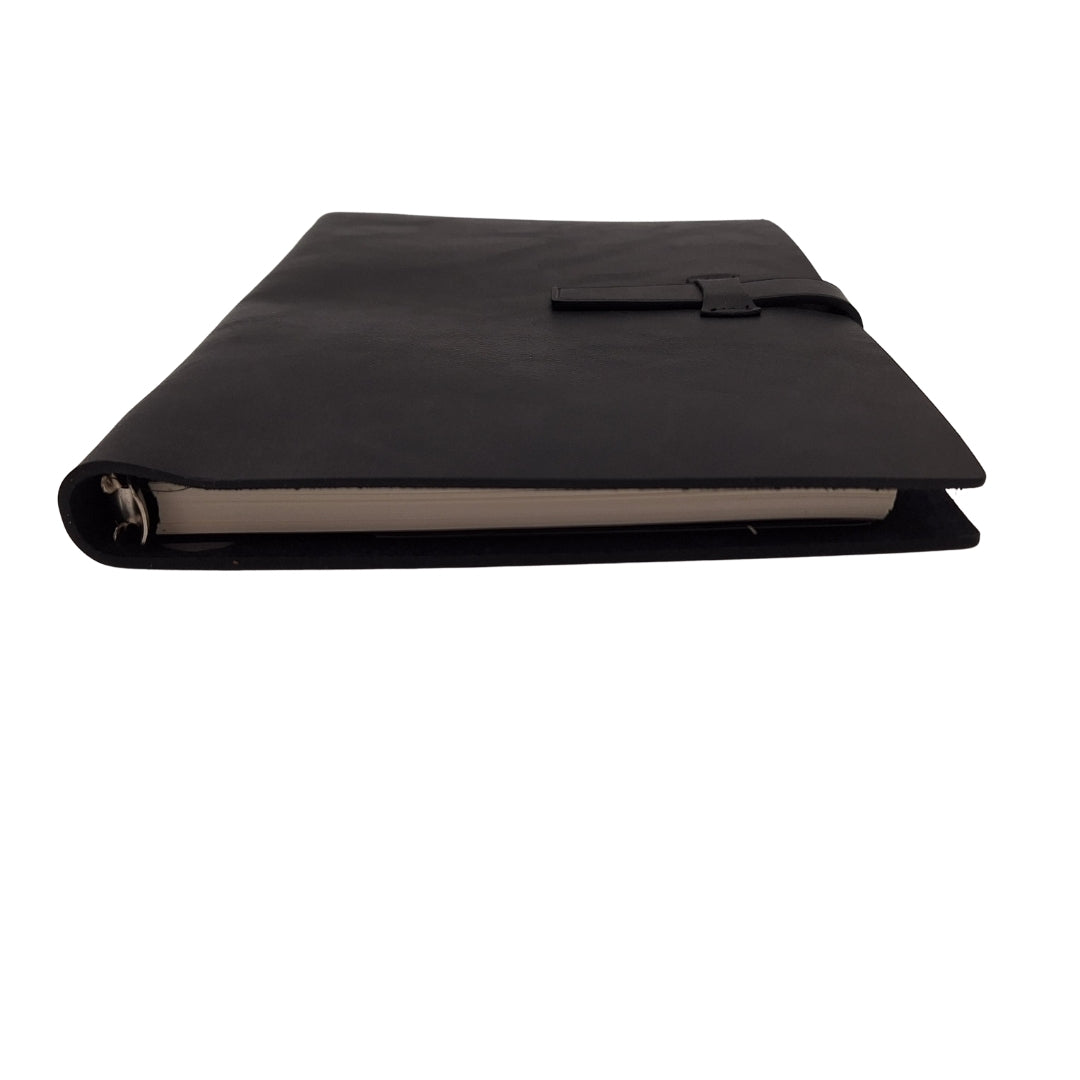 Elegáns bőr jegyzetfüzet A5 Vintage Retro zárral