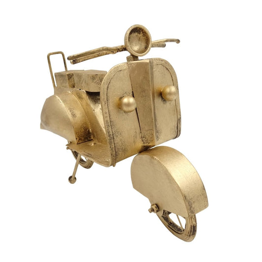 Retro fém robogó modell