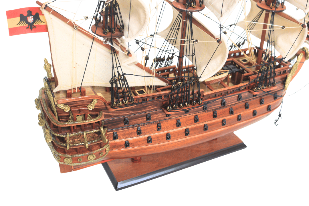 San Felipe vitorláshajó modell - 45 cm