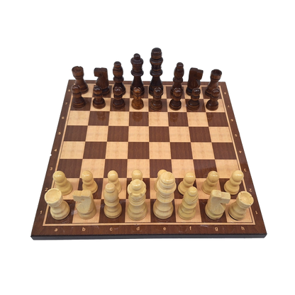 Klasszikus fa sakk - 27 x 27 cm