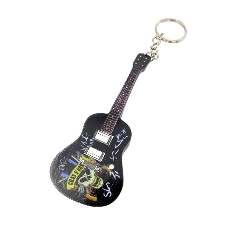 Guns N' Roses Emlék gitár kulcstartó